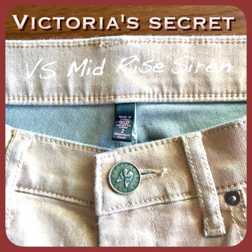 Rose Gold Shimmery Jeans by VICTORIA’S SECRET - Picture 3 of 4